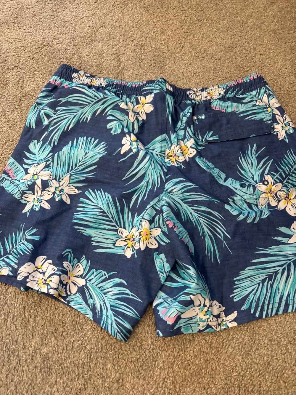 Floral men swim trunks